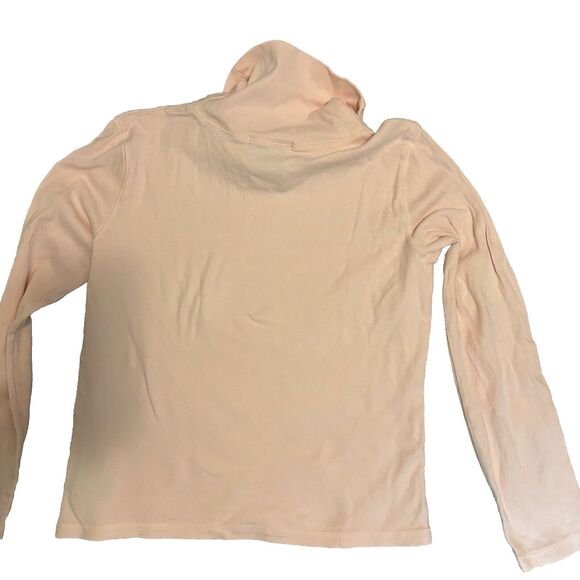 Lauren Ralph Lauren L Mock Neck Top Monochrome Logo Layer Comfort Casual Capsule - Picture 9 of 9